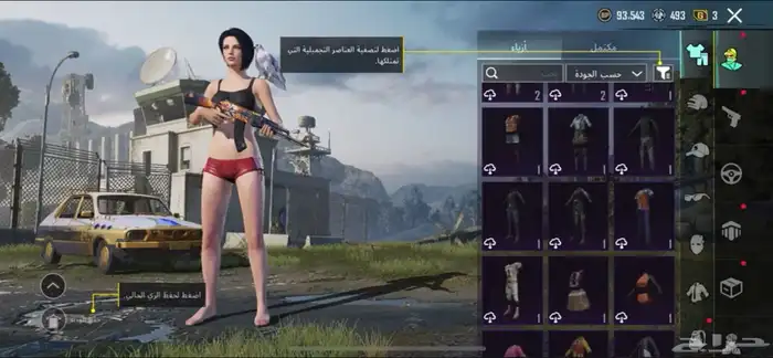 حساب ببجي للبيع 5