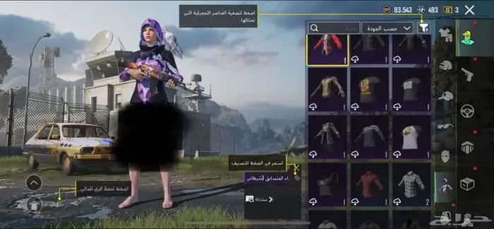 حساب ببجي للبيع 19