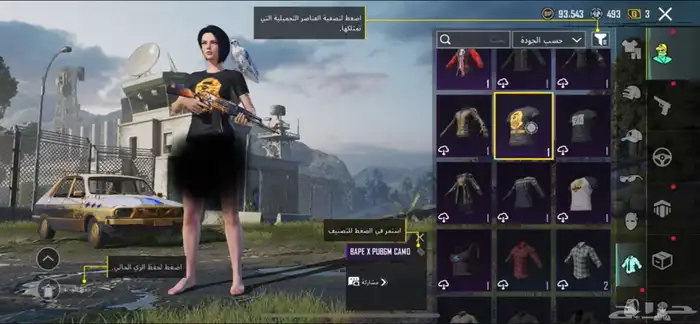 حساب ببجي للبيع 20