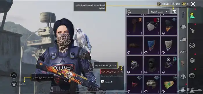 حساب ببجي للبيع 13