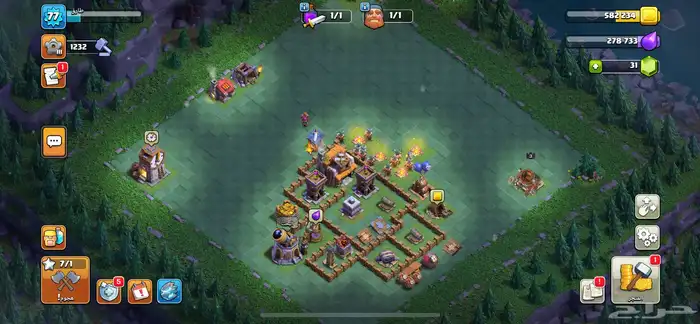 حساب كلاش تاون 10 ماكس 1