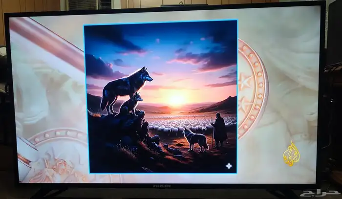 شاشة 55 بوصة سمارت ماركة نيكاي بحالة ممتازه 1