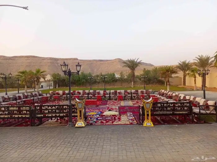 تاجير كنب وكراسي ملكي وجه كراسي كويتيه وطاوله طعام وكراسي 8