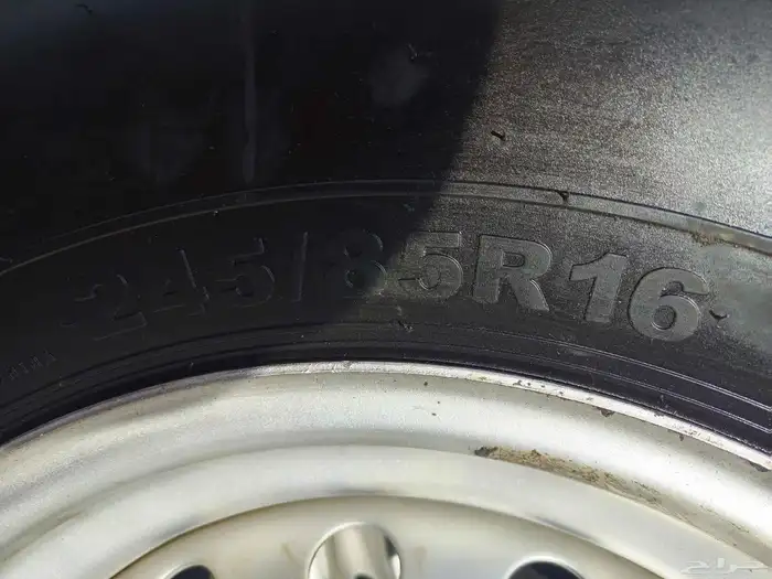 جنوط هلل 16 وكفرات شاهين 245 85 16 تاريخ24 4