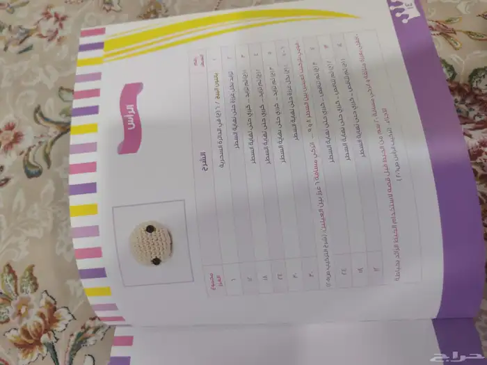 كتاب أميراتي لتعلم الكروشيه السعر 150 تم الشراء 200 3