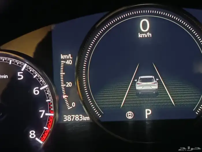 سيارة مازدا CX-30 موديل 2021 فل كامل فتحت سقف 4