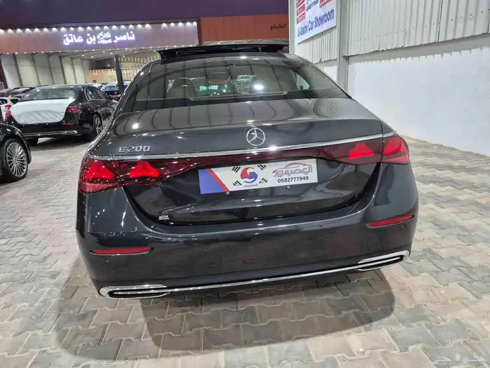 مرسيدس E200 2024-ممشى 9 الف 9