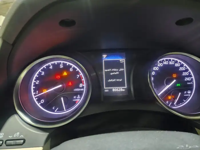 تويوتا كامري 2020 ممشي 86 الف 9