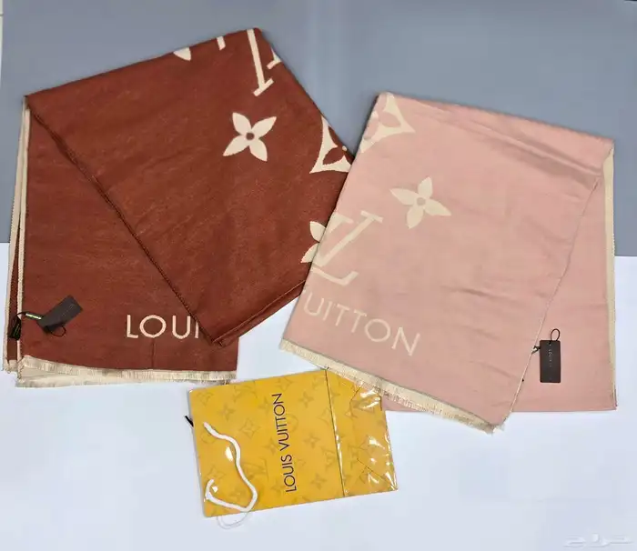 شالات ماستر كواليتي شنيل  بربري  لويس فيتون  فندي  هرمز 27