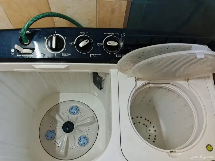 غساله حوضين كبيرة 18 كيلو 3