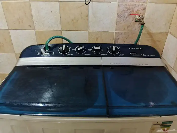 غساله حوضين كبيرة 18 كيلو 4