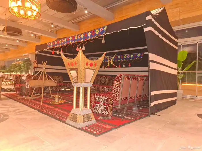 خيم بيت شعر   ديكور تراثي 2