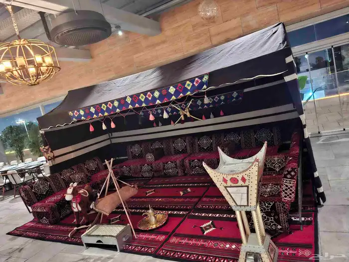 خيم بيت شعر   ديكور تراثي 3