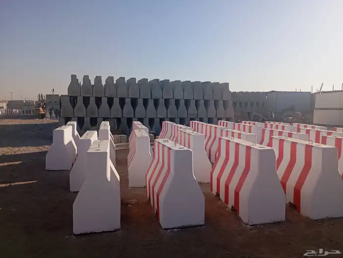 نيوجيرسي حواجز خرسانية سفتي مصدات قواعد انارة 3