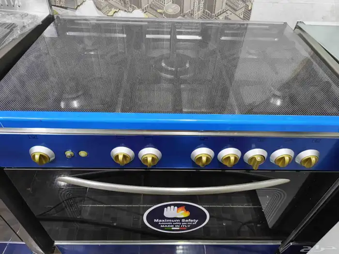 Italian 5 burner gas stove 90 69 cm measurement 2