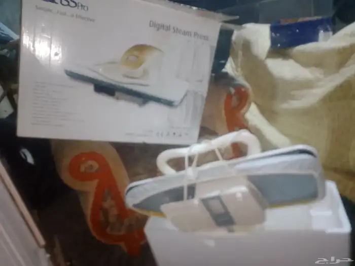 كوايه ملابس كبس بخاريه كلاس برو ديجتال 2200 واط مقاس 36 لم 1