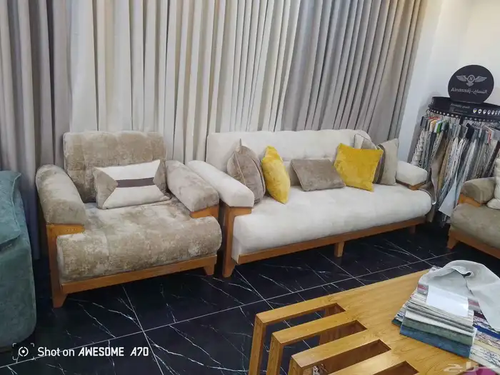 تفصيل جميع انواع الكنب حسب الطلب بضمانات 5سنوات بسعر المصنع 1