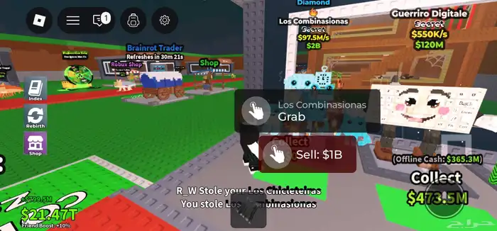 steal a brainrot   pet simulator 99 4