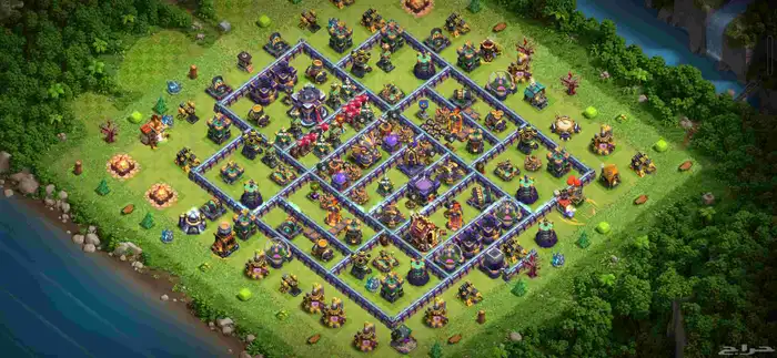 حساب كلاش اوف كلانس تاون 15 0