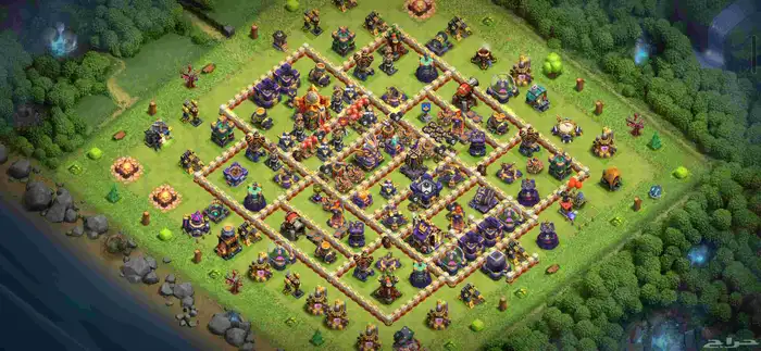 حساب كلاش اوف كلانس تاون 16 0