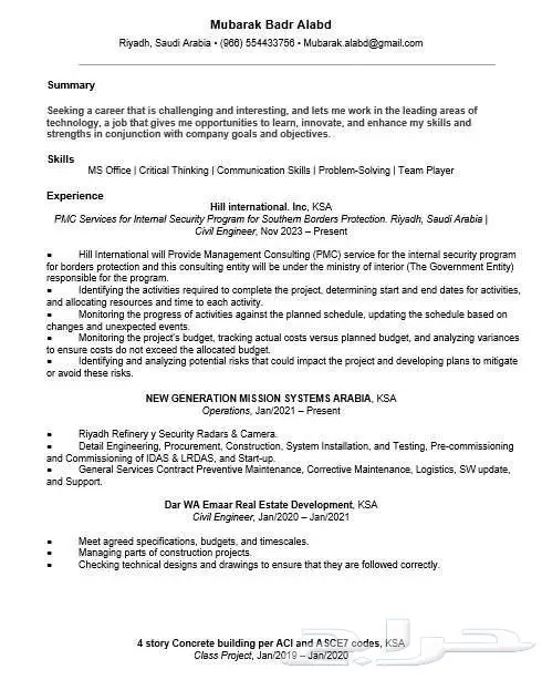 تصميم السيرة الذاتية CV او ATS CV باحترافية واقل تكلفة ووقت 0