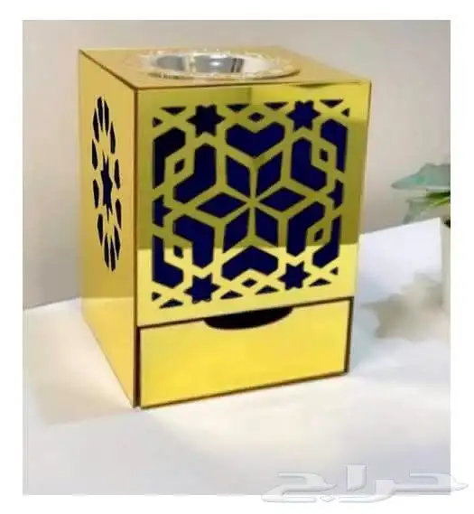 مبخرة مع الدرج من الالكرلك 0