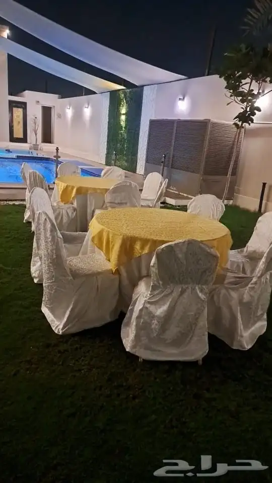 ايجار كراسي وطاولات الجبيل الأحساء ومناطق الشرقيه 8
