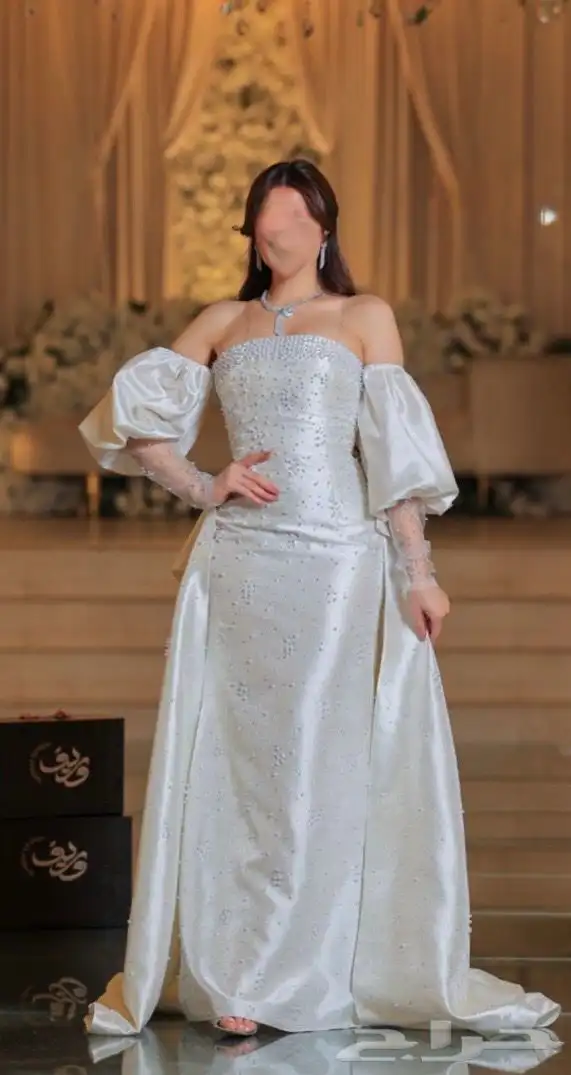 فستان زفاف فخم جدا 3