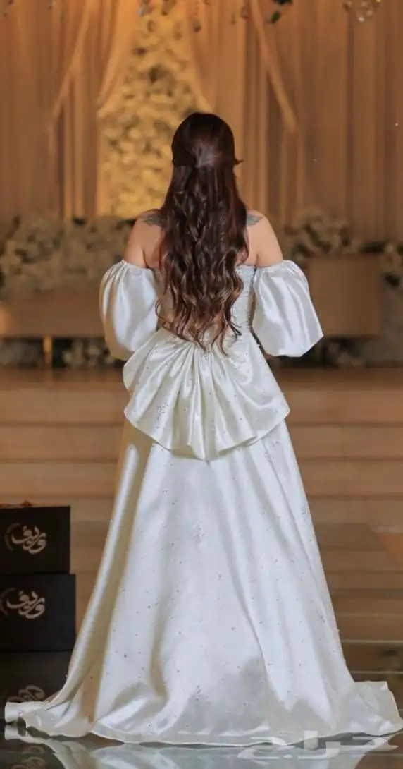 فستان زفاف فخم جدا 1