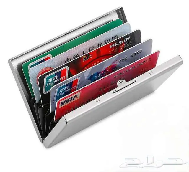 محفطة للبطاقات معدنية المنيوم مكافحة 2