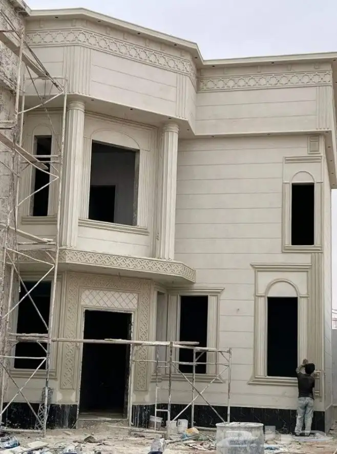 معلم ديكورات خارجيه بديل الحجر 0