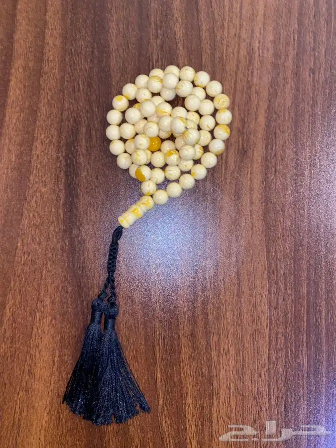 مسباح تراب كهرمان فواااح 66خرزة 1