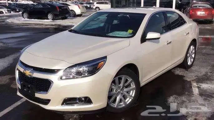 ماليبو 2014 تشليح السيارة نظيفة بس القير 0