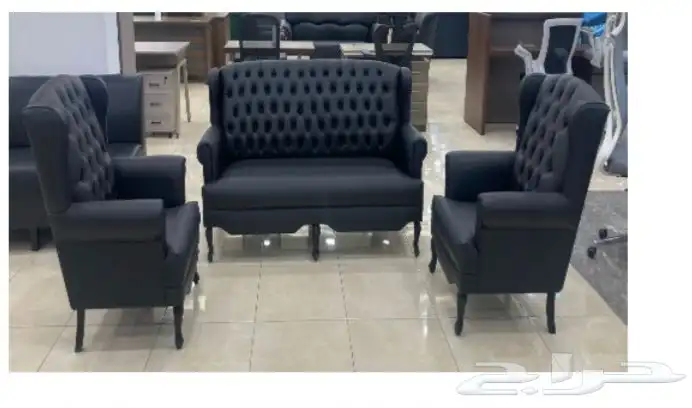 كنب جلد جديد مادل كلو ألوان موجود مختلف أشكال متوفر 16