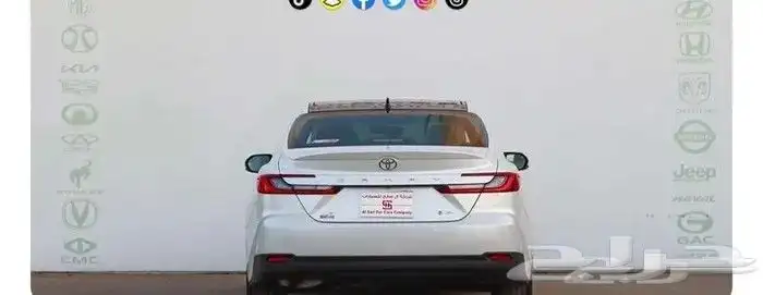 تويوتا كامرى LE هايبرد موديل 2025 اصفار سعودي كاش واقساط 3