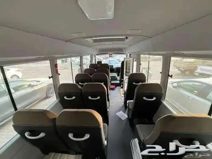 تويوتا كوستر اوتوماتيك ديزل 21 راكب 2025 خليجي 7