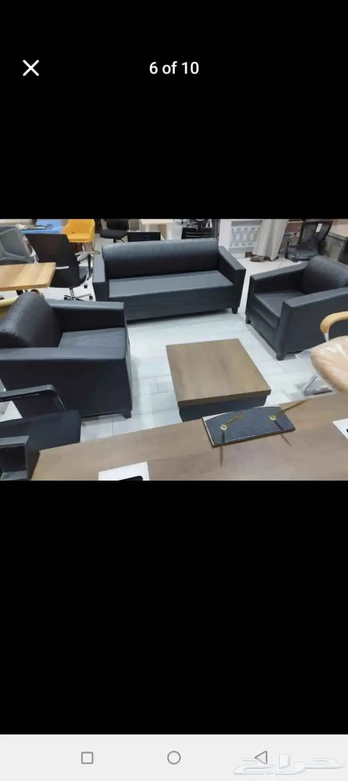 كنب جلد جديد مادل كلو ألوان موجود مختلف أشكال متوفر 13