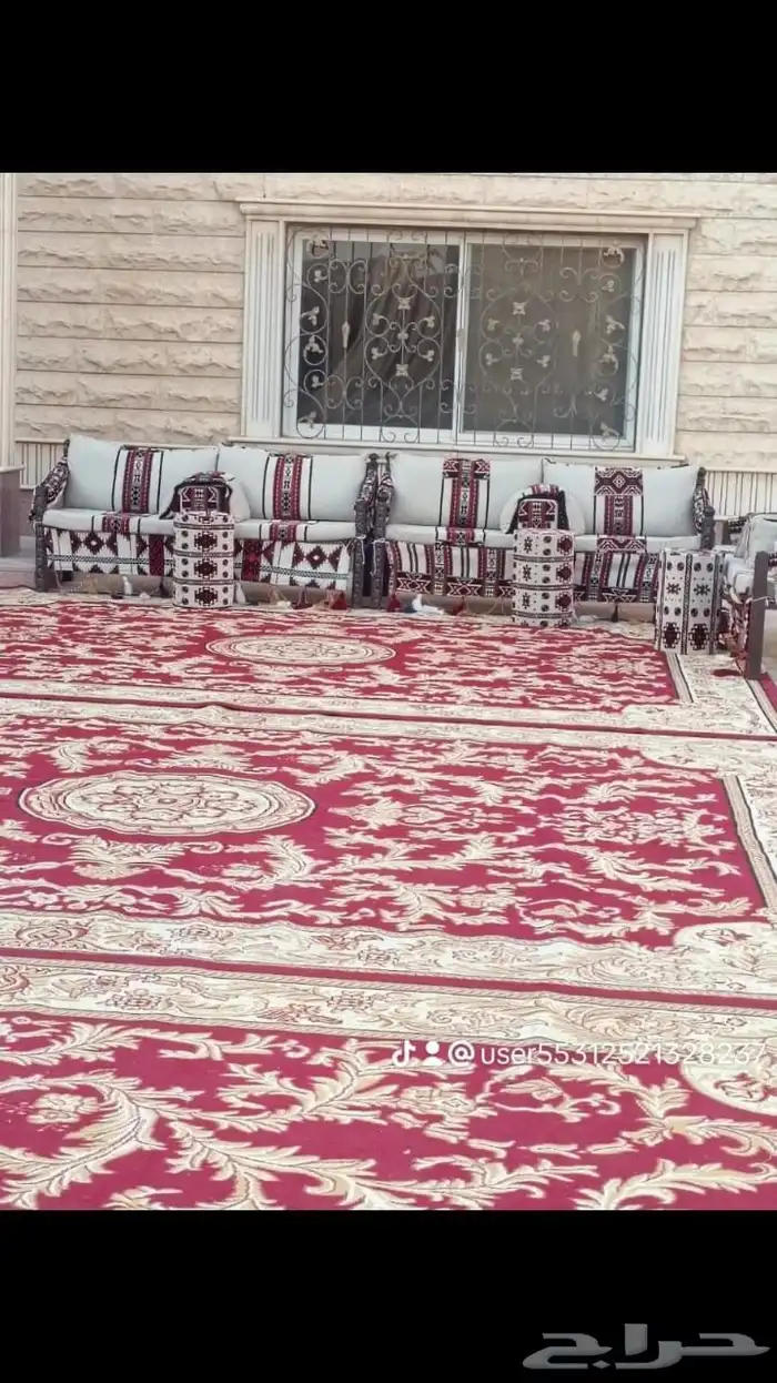 تاجير خيم بجيمع انواعها جلسات شعبيه بأنواعها كراسي زل طاولات 2