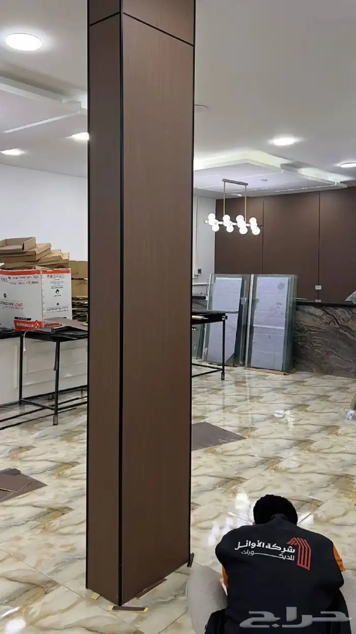 ديكورات منزليه شيبورد ورق جدران ديكورات خشبيه 6