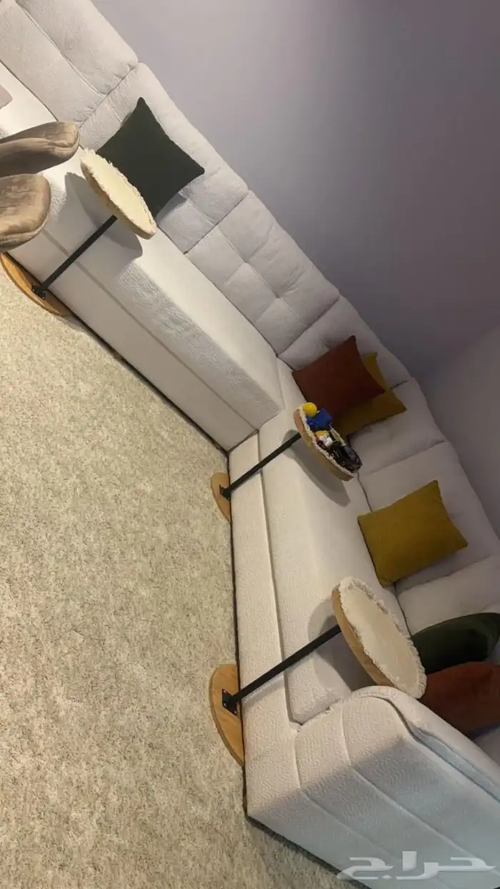 شقة مؤثثة vip للايجار غرفتين وصالة ومطبخ وسطح 9