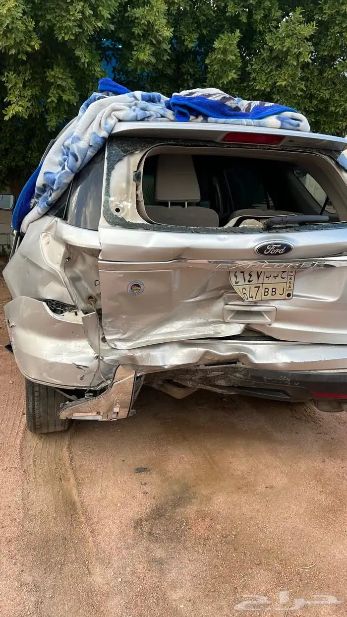 للبيع اكسبلورر 2013 مصدوم 0