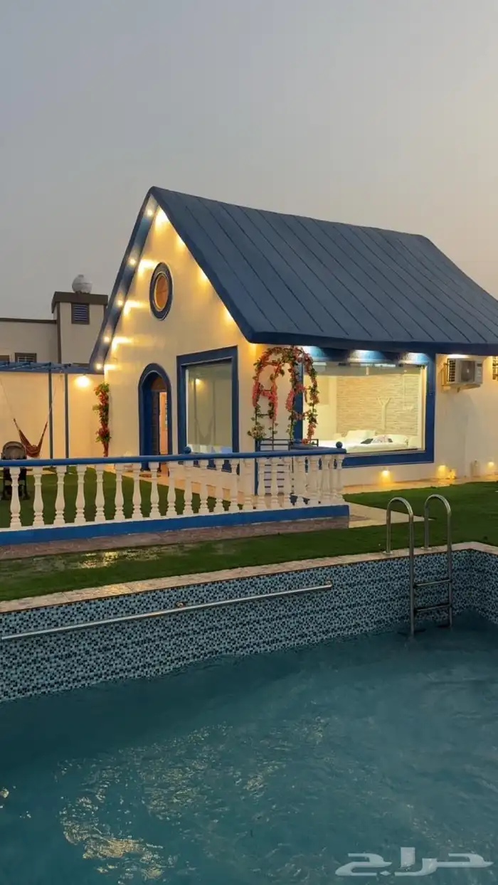 شاليه الكوخ الدرب كبري رجال المع طريق الفطيحه 3