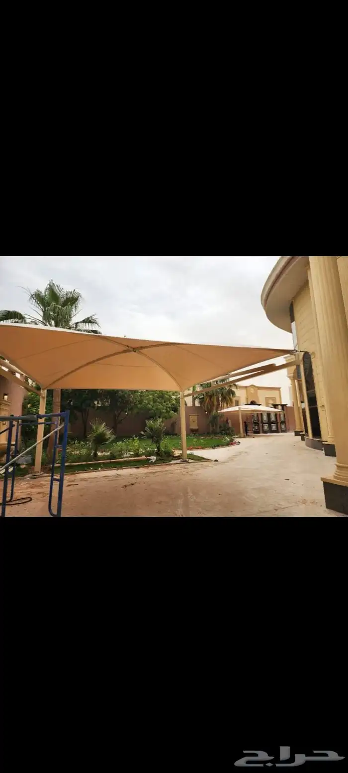 مظلات خيام حداد سواتر بي بي س 0