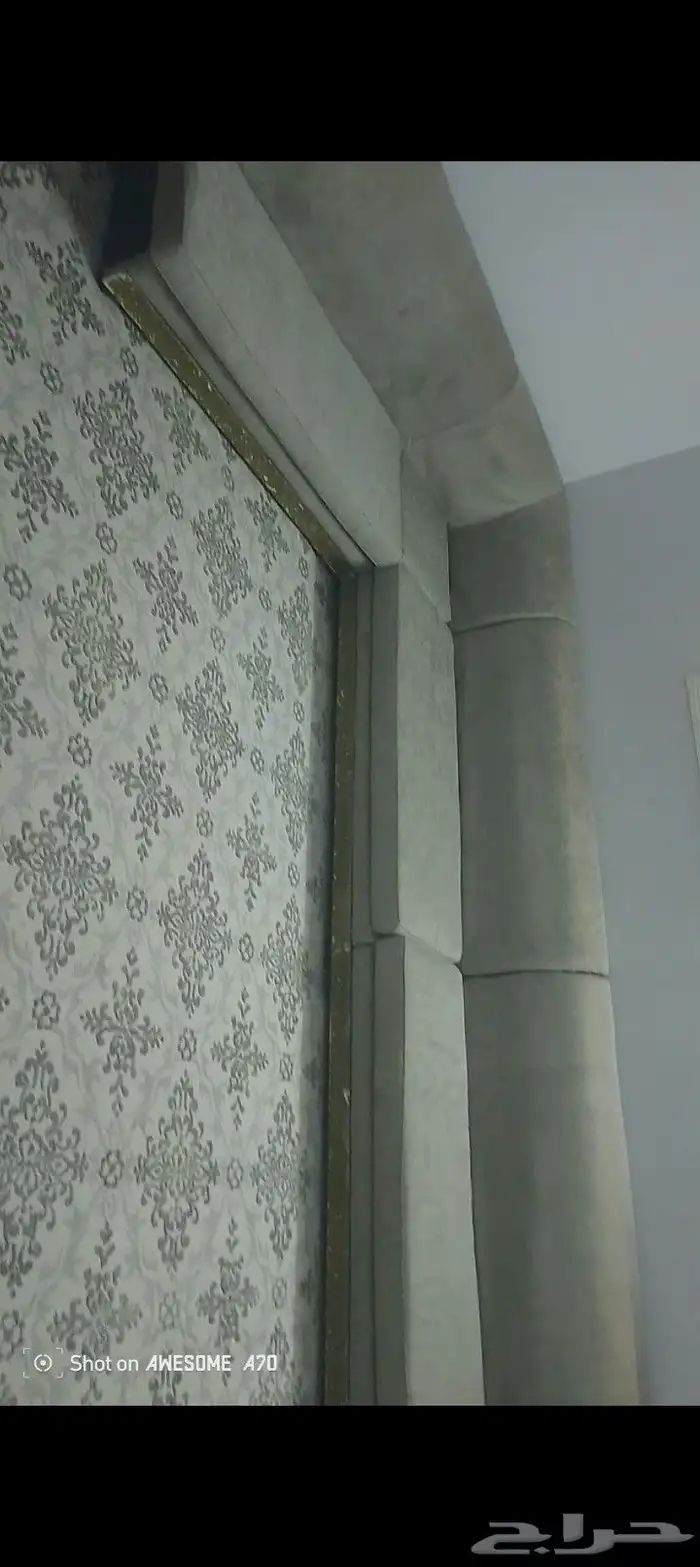 كنب مستخدم بس يبي له تلبيس مكون من اربع قطع 0