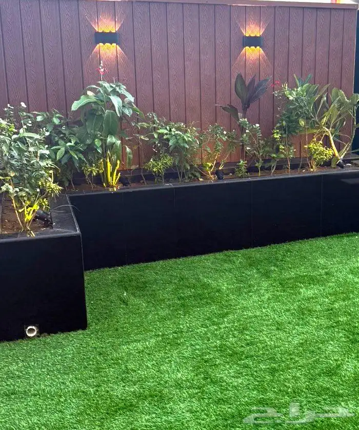 زرع طبيعي عشب طبيعي شبكات راي اشجار نباتات احواض زراعة طبيعي 5