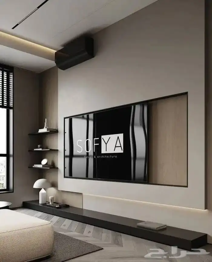 ديكورات منزليه شيبورد ورق جدران ديكورات خشبيه 4