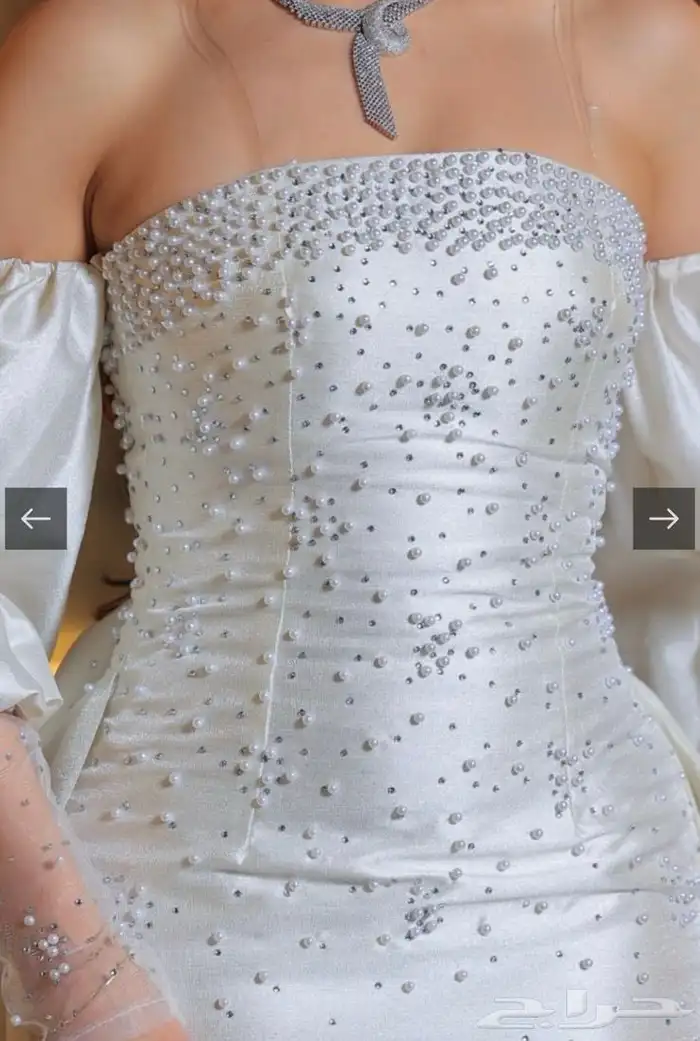 فستان زفاف فخم جدا 0