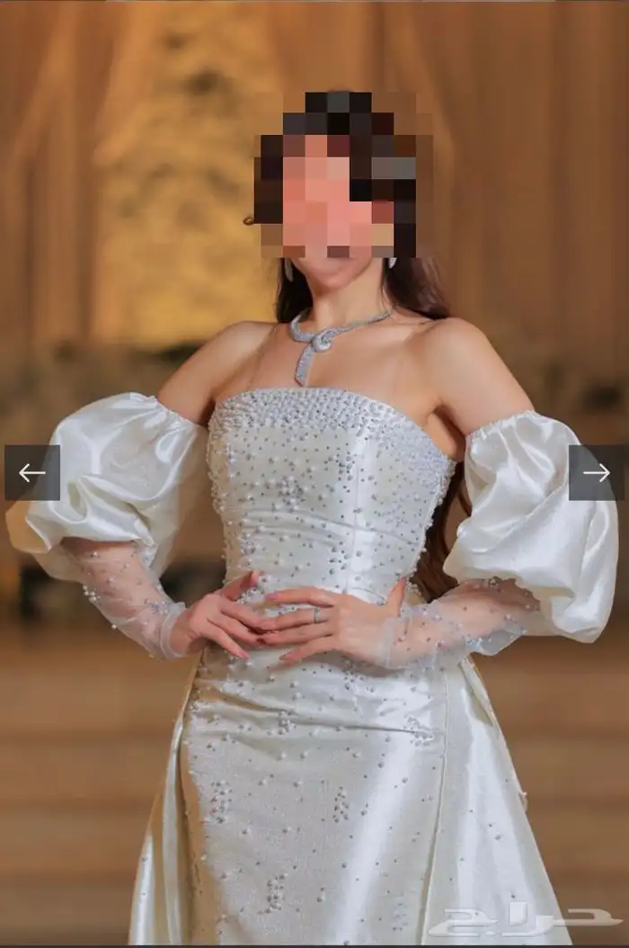 فستان زفاف فخم جدا 4