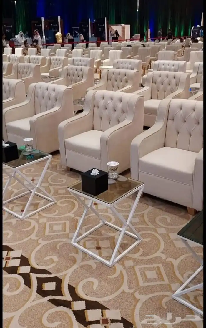 تاجير حفلات ملكي تاجير كراسي شفاش كراسي طعام دفايات كنب 8