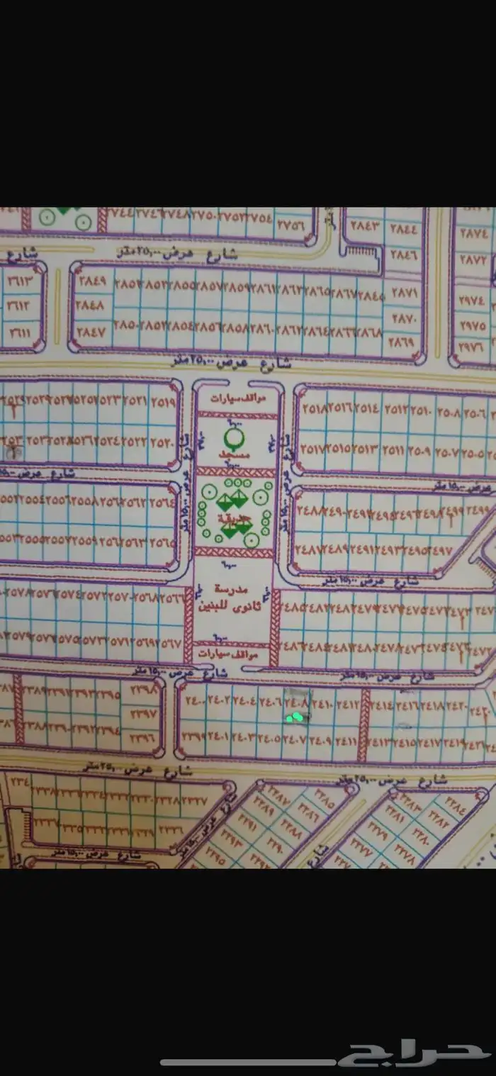 ارض للبيع ولي العهد موقع مميز مخطط 3 0